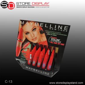 China eye brush countertop display stand show box factory