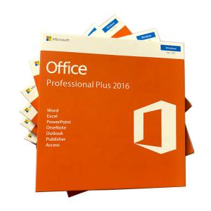 Online Pack Microsoft Office 2016 Retail Box 5 PC With DVD