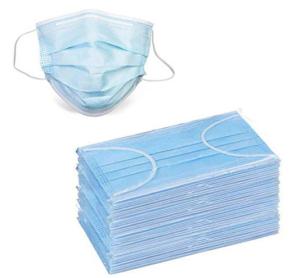 China Adult 3 Ply Non Woven Face Mask Personal Care Multi Layer Protection Design factory