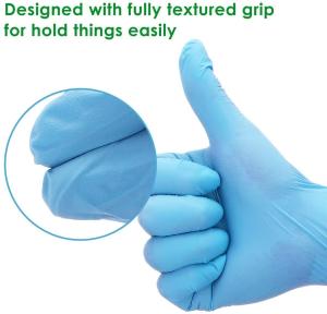 China XL 100PCS Class I Disposable Chemical Resistant Gloves factory