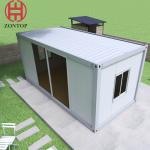 Zontop Light Steel 20 Feet Small Prefabricated House Living Room Easy Installati
