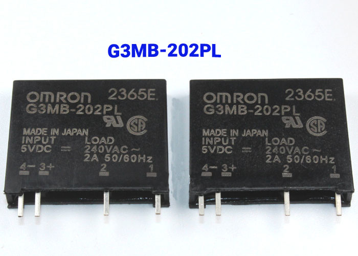 Omron solid state relay G3MB-202PL-DC5V/12V/24V 2A 4 Pin