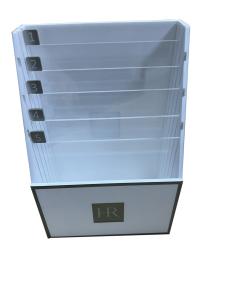 China Waterproof Sturdy Plastic Countertop Display , Multifunctional PDQ Shelf Display factory