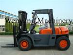 5000kg Four Wheel Drive Forklift With ISUZU Engine 6BG1 EPA Approved