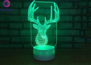 China Touch Switch USB Insert 3d Led Colour Changing Lamp Magic Giraffe Lamp factory