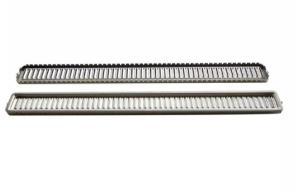 China Radiator Components Head Plate 1.5mm Thickness Two Rows factory