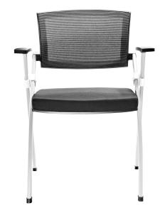 China good price durable foldable mesh chair visitor chair new design guest chair, training chair factory
