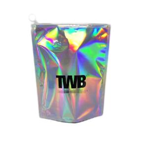 VMPET Mopp 110mic Clothing Plastic Packaging Bag Cmyk With Window