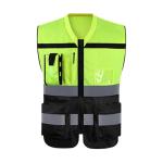 Special Features Road Construction Safety Vest with Waterproof and Reflective