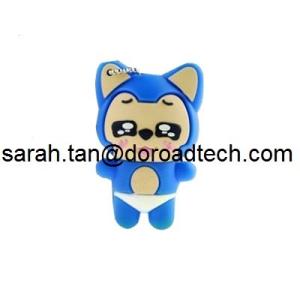 Promotional Gift Custom Cartoon PVC USB Flash Drive