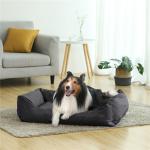 Living Room Dog Bed Cushion Fashionable Durable Waterproof Canvas Cooling