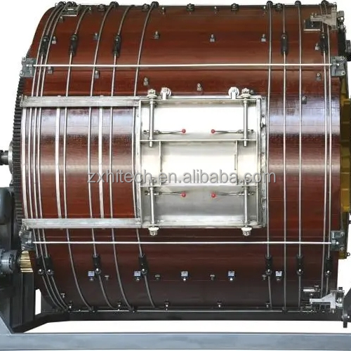 Leather drum cowhide processing leather processing drum leather milling drum