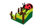 Commercial Grade Inflatable Ladybug Bouncer Jumping Castle Inflatable Combo
