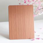 304 Stainless Steel Hairline Sheet 316 Brushed Stainless Steel Plate For