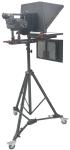 Dual Large Screen Teleprompter for Studio Room News Broadcasting Campus TV