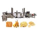 Electric Noodle Frying Conveyor for French Fries and Chips Snack Food Fryer