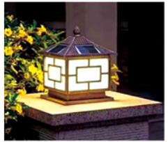 China SOLAR Lawn Lamp High brightness led light good materials saving energy environmental Protection factory