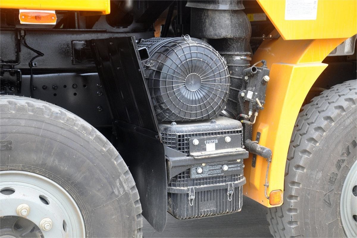 M3000 Model 8x4 350HP 16.1T 9.8m Shacman Heavy Truck Folding Tarpaulin Cargo Box