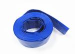 High Pressure PVC Layflat Hose , 8 Inch Lay Flat Discharge Hose Great Durability