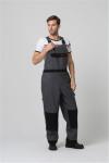350gsm Fr Insulated Bib Overalls , 99% Cotton Fire Retardant Bib Overalls