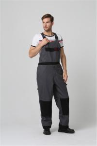 China 350gsm Fr Insulated Bib Overalls , 99% Cotton Fire Retardant Bib Overalls factory