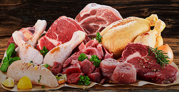 Industrial Ham Bacon Portion Cutting Machine 280pcs/Min For Meat Processing Plant