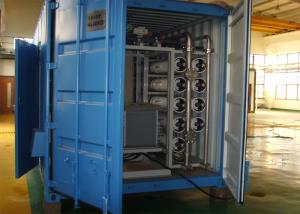 China 40ft Containerized Carbon steel Seawater RO Plant for drinking water factory