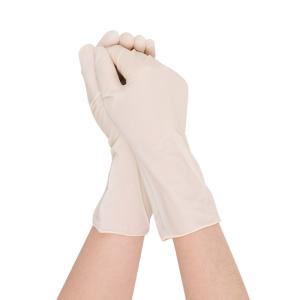 China Harmless Disposable Protective Gloves Ambidextrous , With Rolled Rim factory