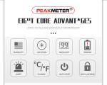 Non-contact measurement Handheld Industrial-grade thermometer 13-point laser