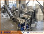 Stable Peanut Fryer Machine For Frying Groundnut Flavoring Machine 350kg/H