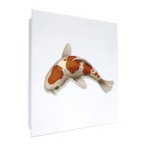 China 3D Modern Aluminum Artistic Ceiling Tiles With Fish Pattern Customized Size factory