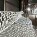 18inch Disposable Dry Cleaner Hanger For Laundry Shop-Multi color