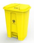 Medical garbage can yellow waste bins for hospital