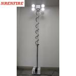 vehicle roof mounted foldable pneumatic telescopic mast tower light/roof mast
