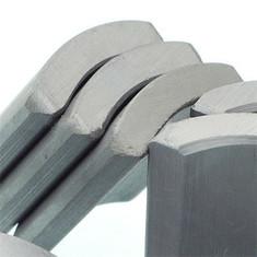 China Joint Mag Ferrite Arc Magnet Fan Motor Large Ferrite Magnet Segment Sheet Y10T factory