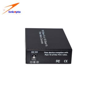 China 20KM Fiber Optical Ethernet Converter 100GBase-TX To 100GBase-FX factory