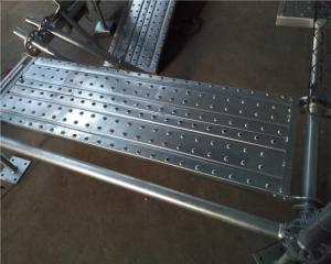China Anti - Slip Scaffolding Walkway Planks Scaffolding Walk Boards Zinc Galvanized factory