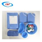 Medical Supplies Sterile Femoral Angiography Drape Pack with CE ISO13485