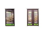 Aluminum Pneumatic Bus Door Systems Double Internal Rotary TS169494 Certificate