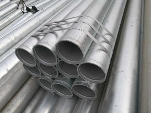 China Black And Galvanized Mechanical Erw Round Steel Tube 3.0mm Thickness factory