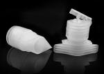 HDPE Plastic Spout Nozzle In 20/410 Flip Top Bottle Cap For Sanitizer Doypack