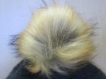 Acrylic Hat for Ladies and Girls--Jacquard Hat--Faux Fur Hat--Outside and Winter