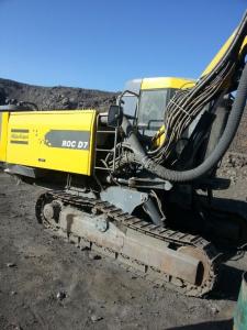 China Roc D7 used Atlas copco Crawler Drill Hydraulically controlled drill dig factory