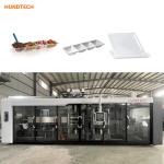 HIPS Eps Foam Automatic Tray Former 120mm Vacuum Thermoforming Machine
