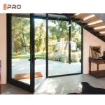 Push Open 1.2mm 6063 Aluminium Hinged Doors For Home