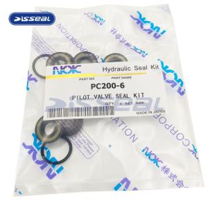 China High Efficiency PC200-6 Pilot Valve Seal Kit METAL NY PHENOLIC factory