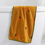 Upgrade Your Towel Collection with this Full Screen Embroidered Coral Velvet