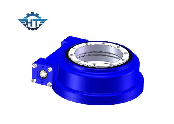7 Inch IP66 Small Backlash Worm Gear Slew Drive With Special Hydraulic Motor For