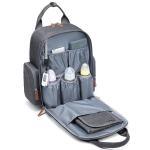 23L Embroidered Large Capacity Diaper Bag Backpack 0.9kg