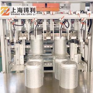 China 12000kg/H Aluminium Foil Cotainer Making Machine Automatic Aluminium Foil Cup Making Machine factory